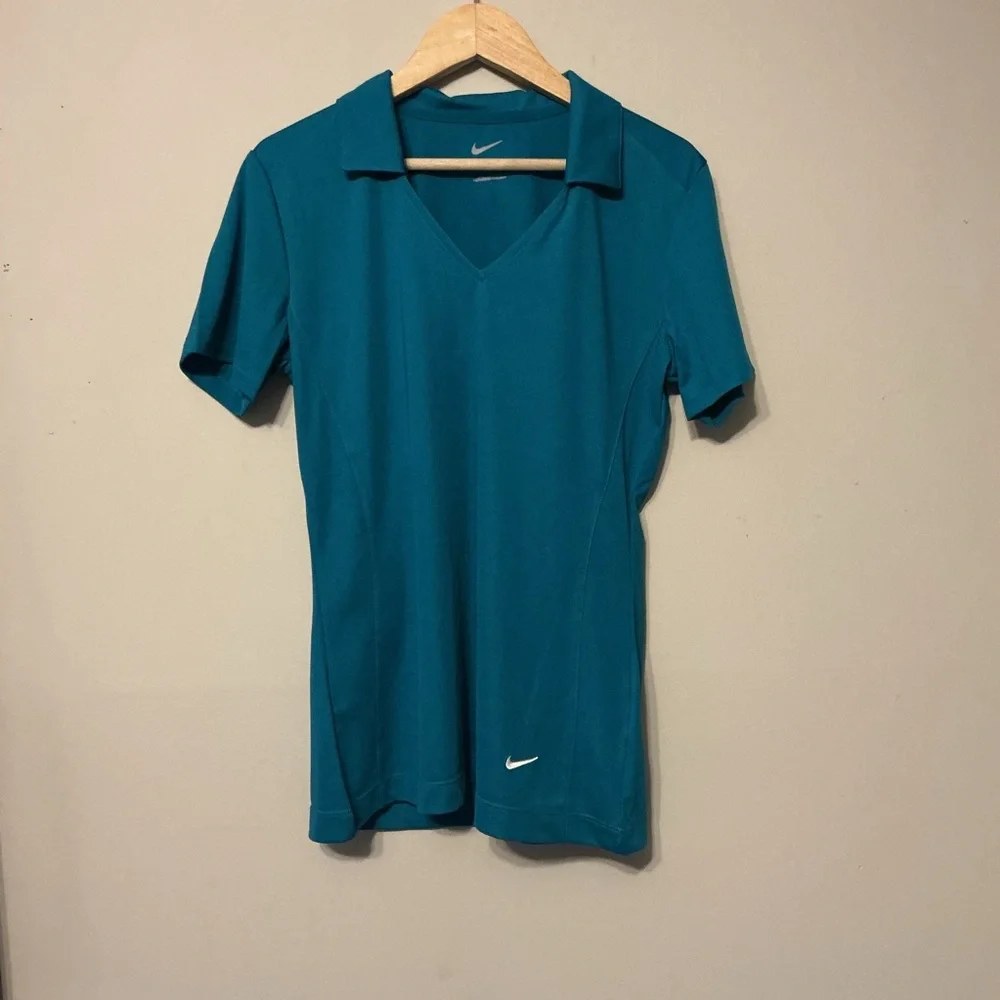 Nike Teal Short Sleeve Polo